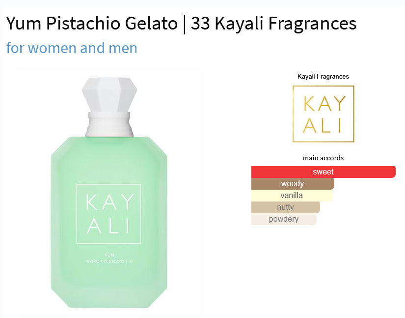 Yum Pistachio Gelato